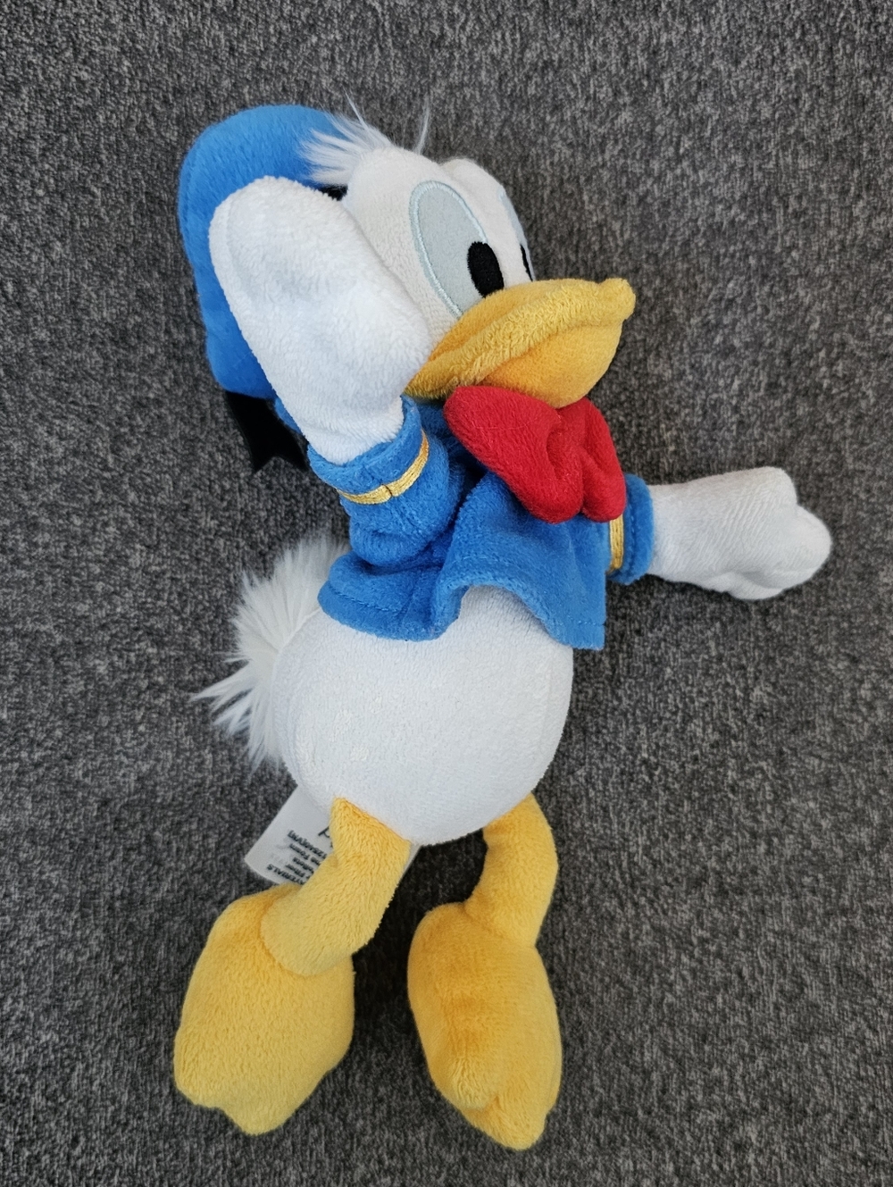 Disney Store Donald Duck Plush Stuffed Toy Doll Clean 9" animal sailor outfit